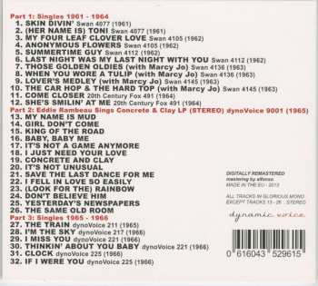 CD Eddie Rambeau: Come Closer The Complete Early Recordings 1961-1966