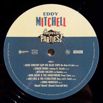 2LP Eddy Mitchell: Ses Plus Belles Chansons Et Leur Version Américaine