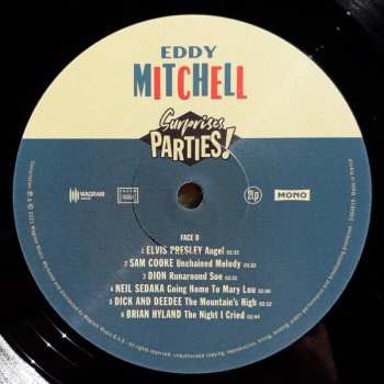 2LP Eddy Mitchell: Ses Plus Belles Chansons Et Leur Version Américaine