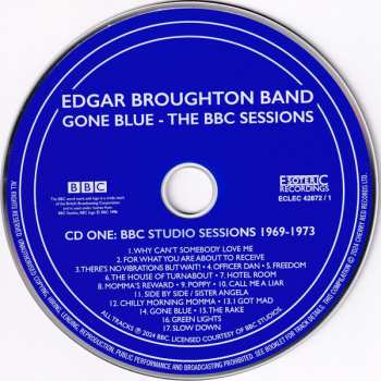 4CD/Box Set The Edgar Broughton Band: Gone Blue - The BBC Sessions