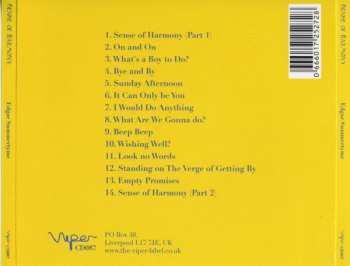 CD Edgar Summertyme: Sense Of Harmony
