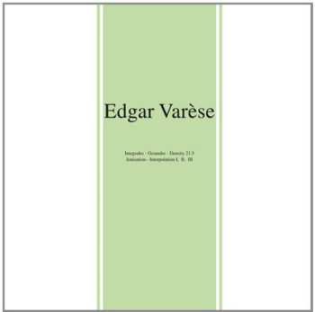 LP Edgard Varèse: Early Works