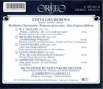 CD Edita Gruberova: Berühmte Opernarien = Famous Opera Arias = Airs D’opéra Célèbres