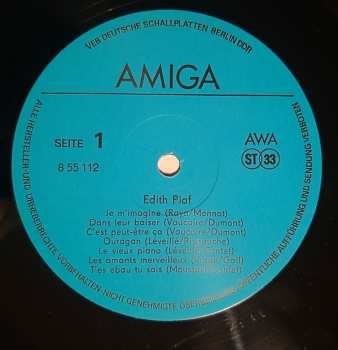 LP Edith Piaf: Edith Piaf
