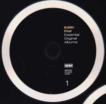 3CD Edith Piaf: Essential Original Albums