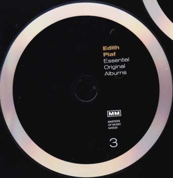 3CD Edith Piaf: Essential Original Albums