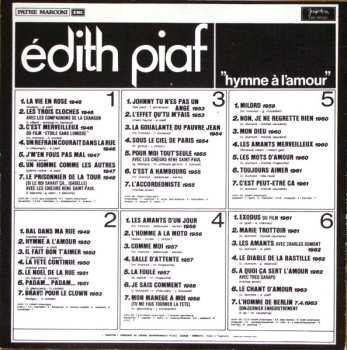 3LP/Box Set Edith Piaf: Hymne À L'Amour