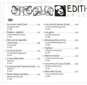 2CD Edith Piaf: La Légende