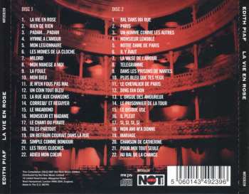 2CD Edith Piaf: La Vie En Rose (44 Titres Origineaux)