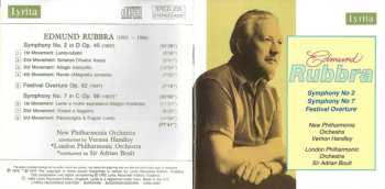 CD Sir Adrian Boult: Symphony No 2 • Symphony No 7 • Festival Overture