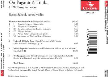 CD Edson Scheid: On Paganini's Trail... H. W. Ernst And More