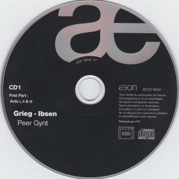 2CD Edvard Grieg: Peer Gynt