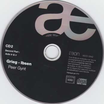 2CD Edvard Grieg: Peer Gynt