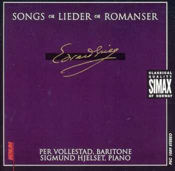 CD Edvard Grieg: Edvard Grieg: Songs