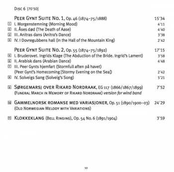8CD/Box Set Edvard Grieg: The Complete Orchestral Music