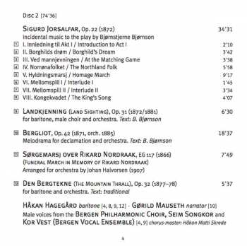 8CD/Box Set Edvard Grieg: The Complete Orchestral Music