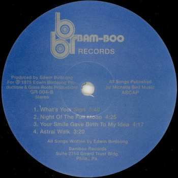 LP Edwin Birdsong: Dance Of Survival