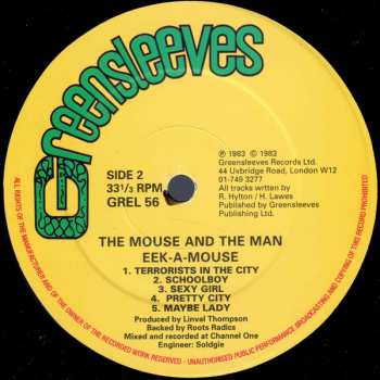 LP Eek-A-Mouse: The Mouse And The Man