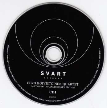 3CD Eero Koivistoinen Quartet: Labyrinth
