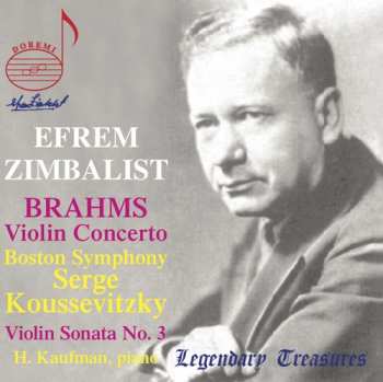 CD Johannes Brahms: Violin Concerto / Violin Sonata No.3