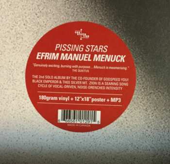 LP Efrim Menuck: Pissing Stars