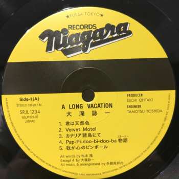 LP Eiichi Ohtaki: A Long Vacation (40th Anniversary Edition) LTD