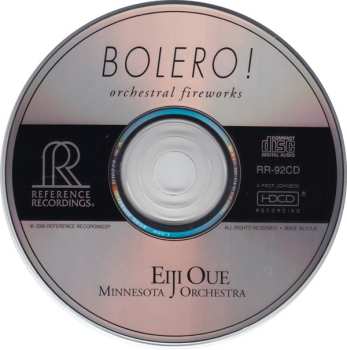 CD Minnesota Orchestra: Bolero! Orchestral Fireworks