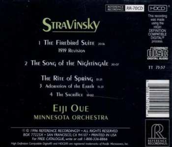CD Minnesota Orchestra: Stravinsky: The Song of the NIghtingale • The Firebird Suite • The Rite of Spring