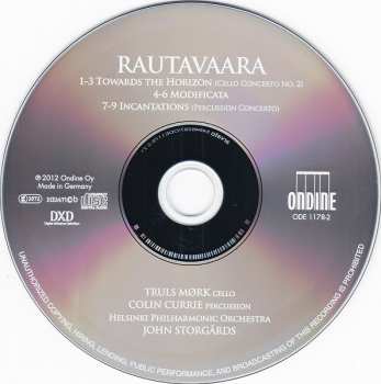 CD Truls Mørk: Modificata / Incantations (Percussion Concerto) / Towards The Horizon (Cello Concerto No. 2)