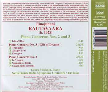 CD Einojuhani Rautavaara: Piano Concertos Nos. 2 And 3