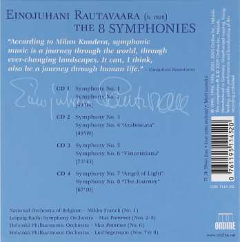 4CD/Box Set Einojuhani Rautavaara: The 8 Symphonies