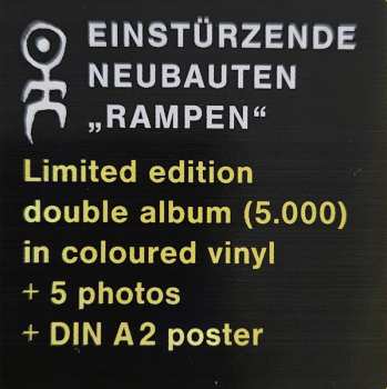 2LP Einstürzende Neubauten: Rampen - APM: Alien Pop Music CLR | LTD | NUM