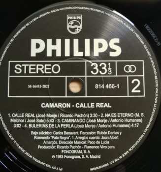 LP El Camarón De La Isla: Calle Real