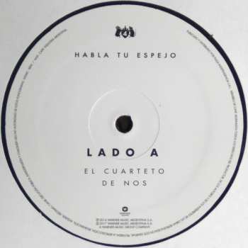 LP El Cuarteto De Nos: Habla Tu Espejo