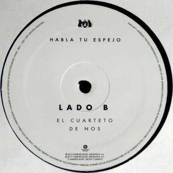 LP El Cuarteto De Nos: Habla Tu Espejo