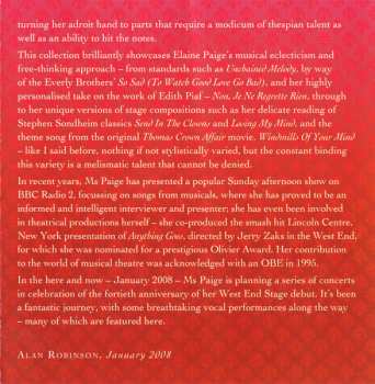 2CD Elaine Paige: Sweet Memories (The Essential Elaine Paige)