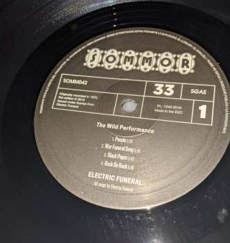 2LP Electric Funeral: The Wild Performance