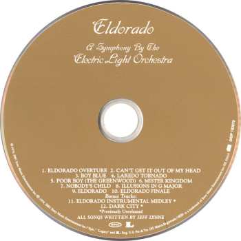 CD Electric Light Orchestra: Eldorado - A Symphony By The Electric Light Orchestra