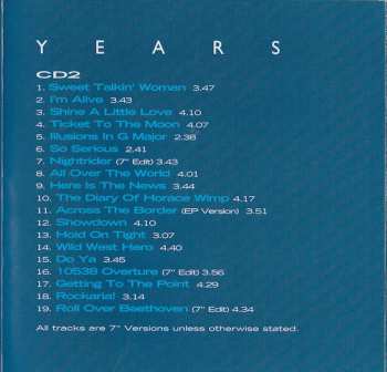 2CD Electric Light Orchestra: Light Years: The Very Best Of Electric Light Orchestra