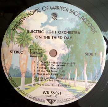 LP Electric Light Orchestra: On The Third Day