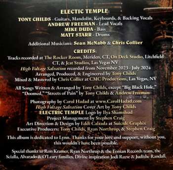 CD Electric Temple: High Voltage Salvation