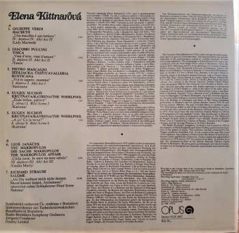 LP Elena Kittnarová: Elena Kittnarová