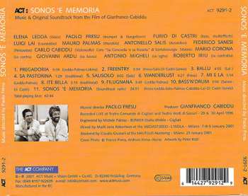 CD Paolo Fresu: Sonos 'E Memoria