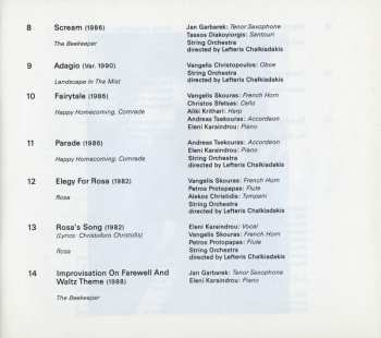 CD Eleni Karaindrou: Music For Films