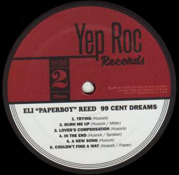 LP Eli "Paperboy" Reed: 99 Cent Dreams