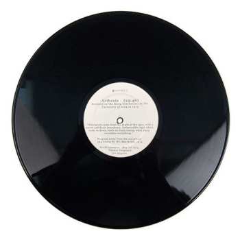 LP Eliane Radigue: Geelriandre - Arthesis LTD