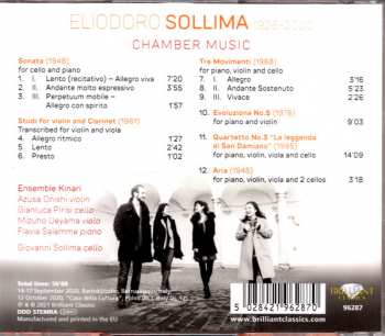 CD Eliodoro Sollima: Chamber Music 