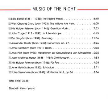 CD Elisabeth Klein: Music Of The Night