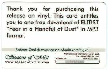 LP Elitist: Fear In A Handful Of Dust LTD