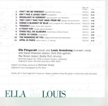 CD Louis Armstrong: Ella And Louis